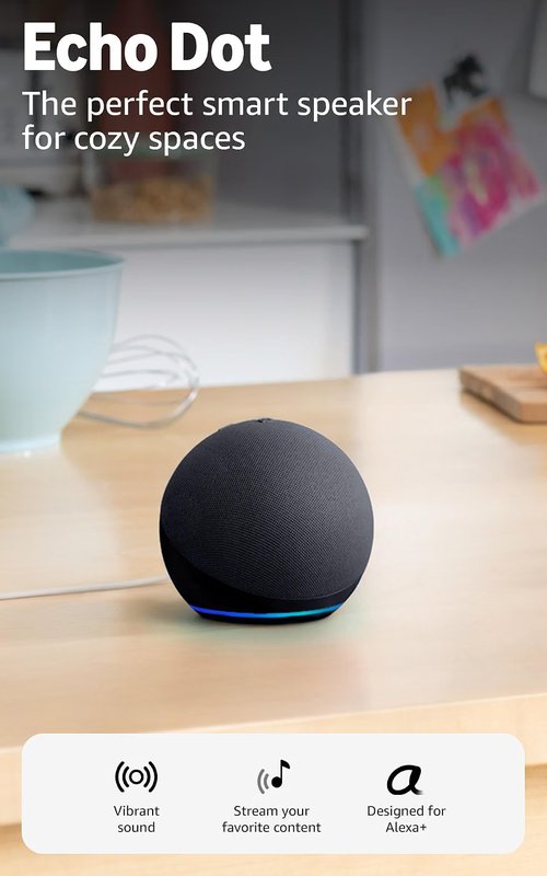 Amazon Echo Dot (Newest Model)